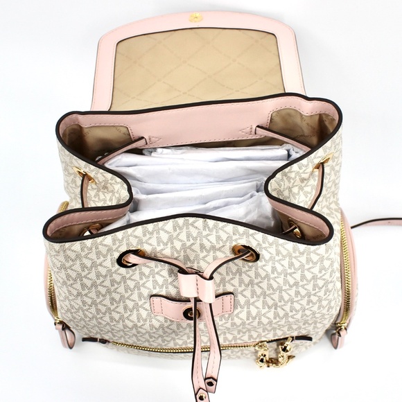 Michael Kors Jet Set Large Logo Backpack - Picture 7 of 9